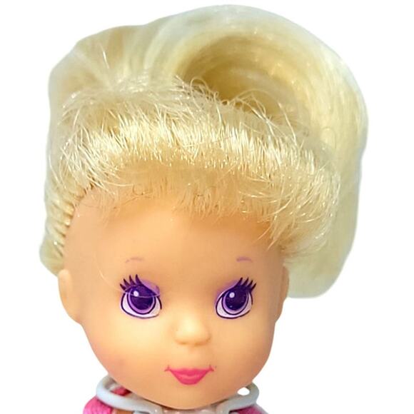 4" Vintage 1988 Kenner Wish World Kids Trisha Doll from Dream Queen Mirror - Picture 2 of 8